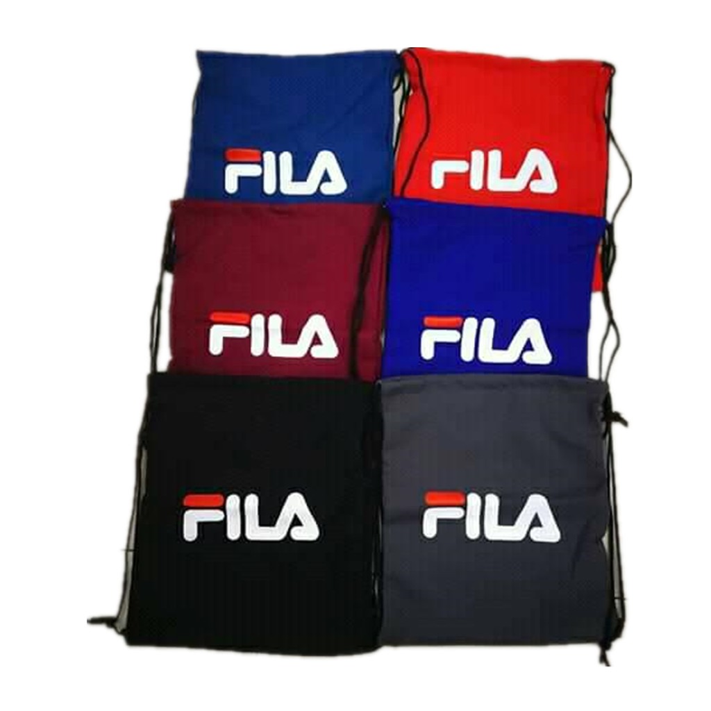 fila drawstring bag