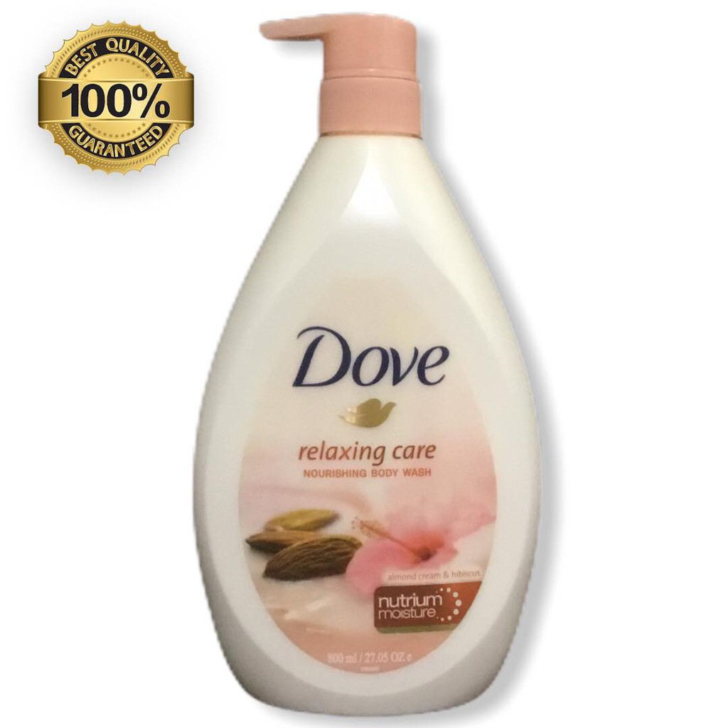 dove relaxing care body wash