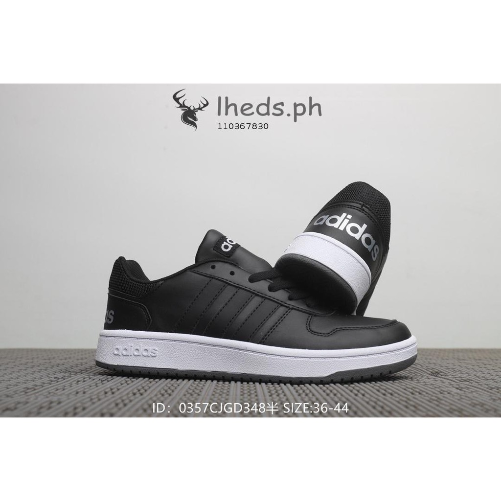 adidas hoops 2.0 low black