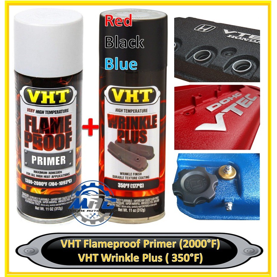 Vht Wrinkle plus and Vht Flame proof Flat White Primer Shopee Philippines
