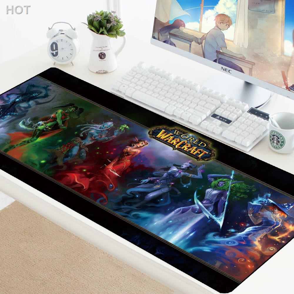 Penelope Bane Hong Kong ☄☽Mouse pad computer accessories 70X30cm Gaming for World of Warcraft  Mousepad Large XL Keyboard Ma | Shopee Philippines