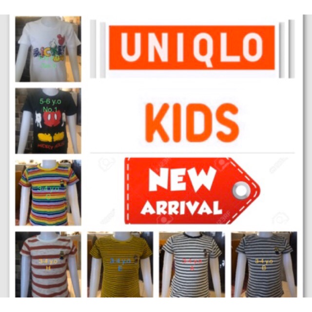  UNIQLO  FOR KIDS 3 5 5 6 years old Shopee  Philippines