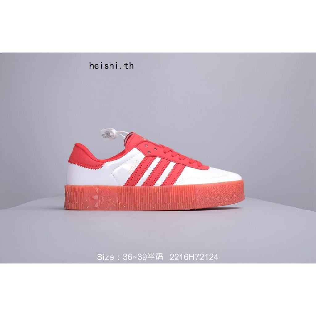 adidas fiorucci sambarose red