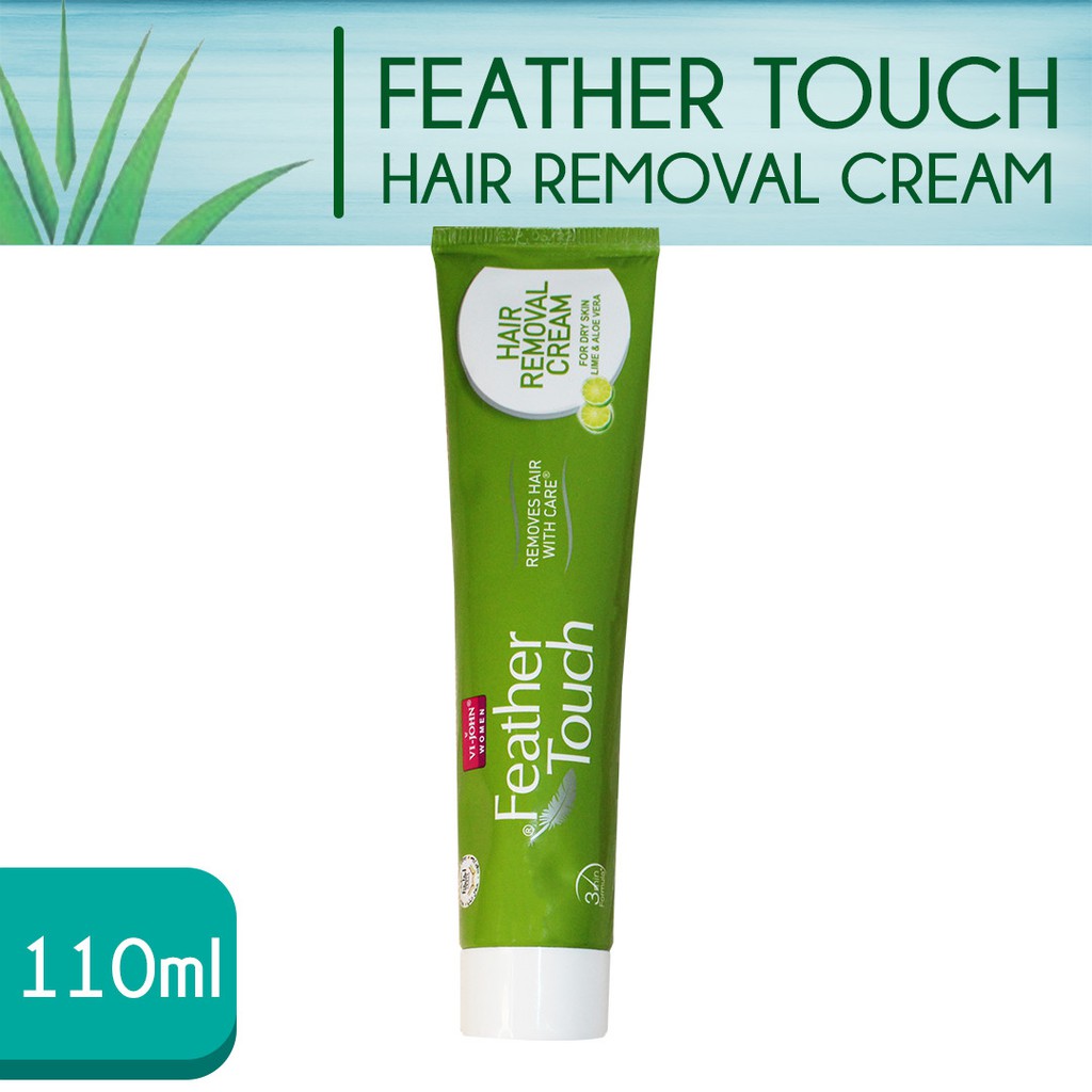 VIJOHN Feather Touch Hair Removal Cream for Dry Skin Aloe Vera