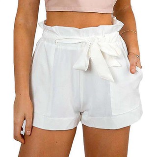 shorts with bow belt