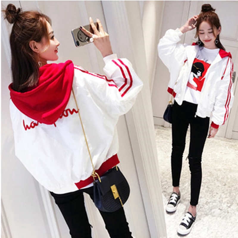 Women Jaket Casual  Jacket  Baju  Kemaja Wanita Korean Loose 