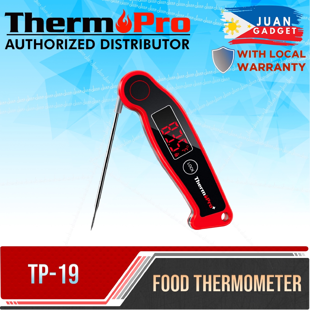 Thermopro TP-19 TP19 Waterproof Digital Meat Thermometer For Grilling ...