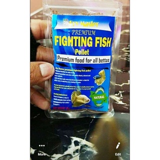 FRY MASTER PREMIUM FIGHTING FISH PELLET mmdK g^q@