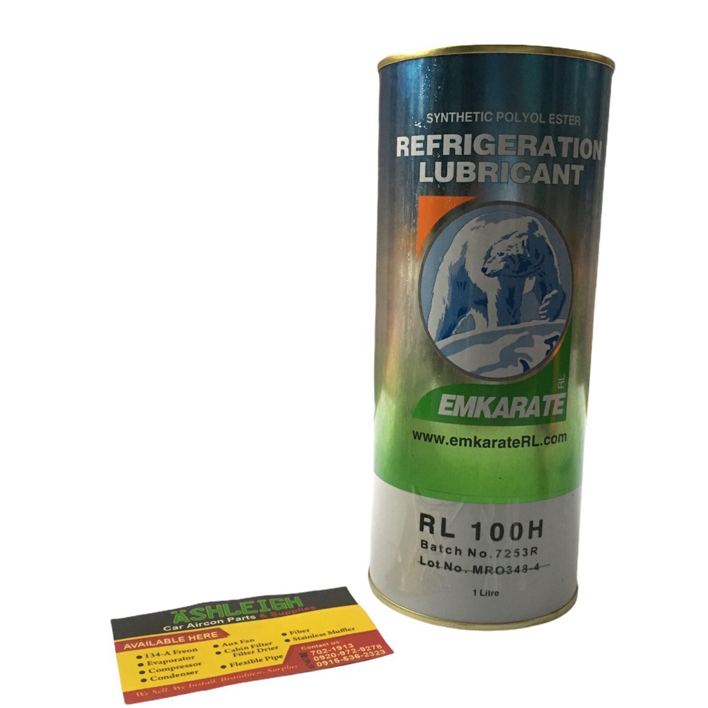 Emkarate 134a oil refrigerant freon lubricant car aircon supplies ...