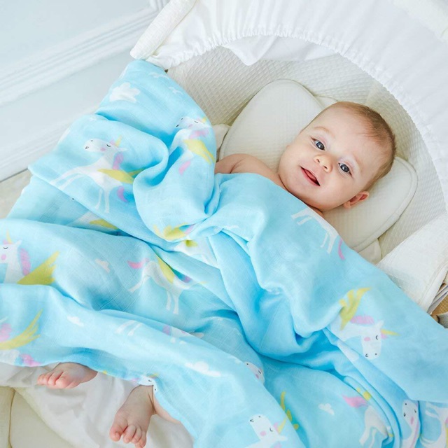Swaddle Blanket Baby Receiving Blanket Muslin Cotton Bamboo Swaddle Shopee Philippines