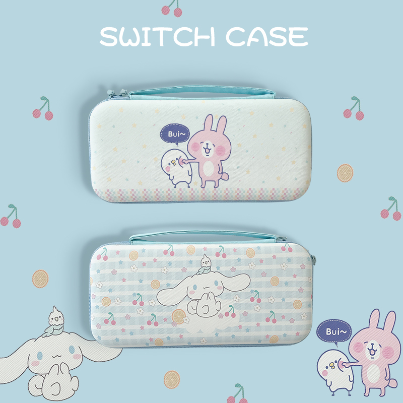 cinnamoroll nintendo switch case