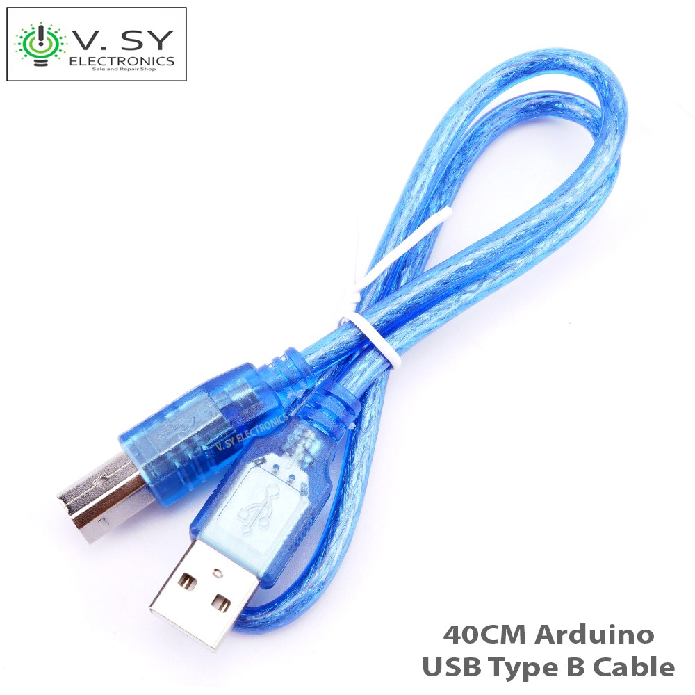 40cm Arduino Usb Cable For Uno And Mega Usb Type A To Type B Cord Shopee Philippines 0162