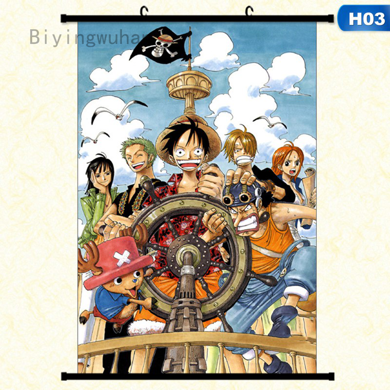 Biyingwuhan One Piece Anime Manga Wall Poster Hot Selling Cool Design Anime Posters 3d For Wall Art Decoration Shopee Philippines