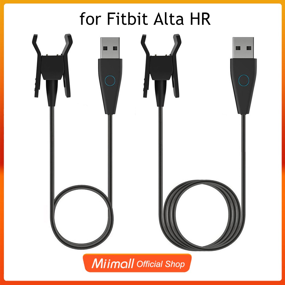 alta hr charging cable button