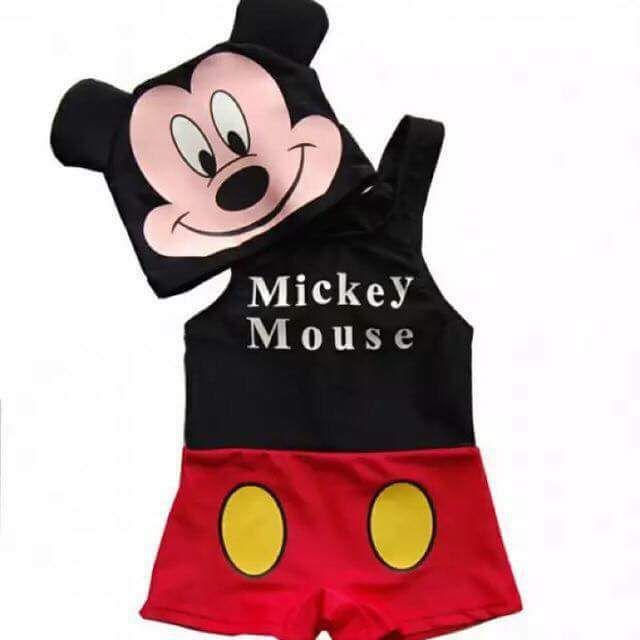 mickey mouse swimming costume