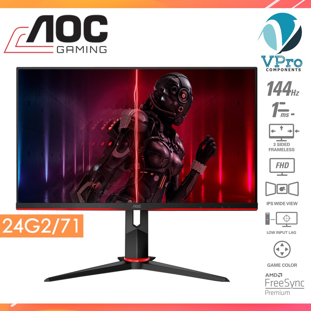 Aoc 24 24g2 71 Gaming Monitor Shopee Philippines