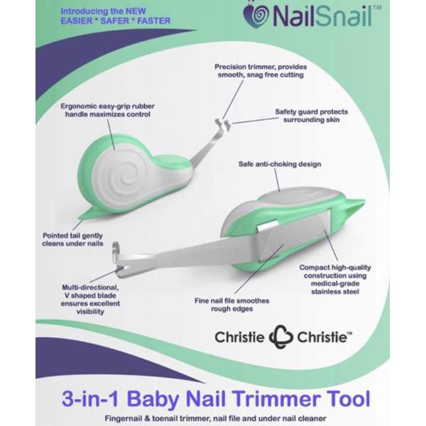 snail nail clipper baby