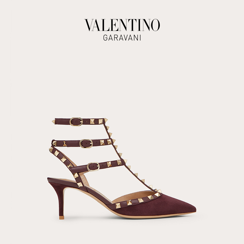 valentino lace up heels