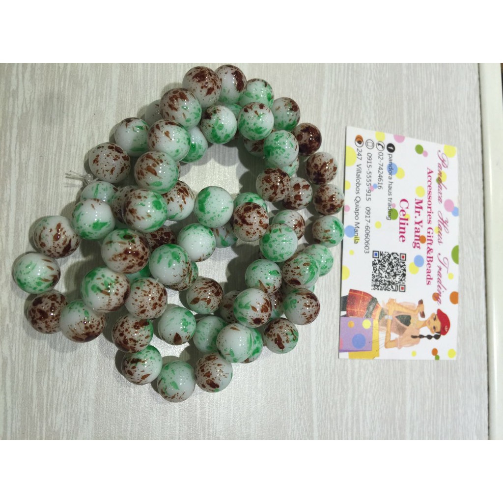 12mm Glass Beads Cod Shopee Philippines