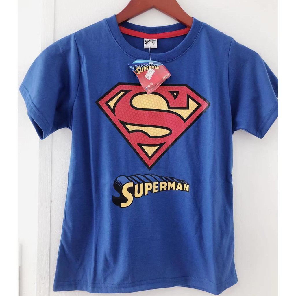 Boys Kids T-Shirt Superman Shattered Logo Age 7-12 