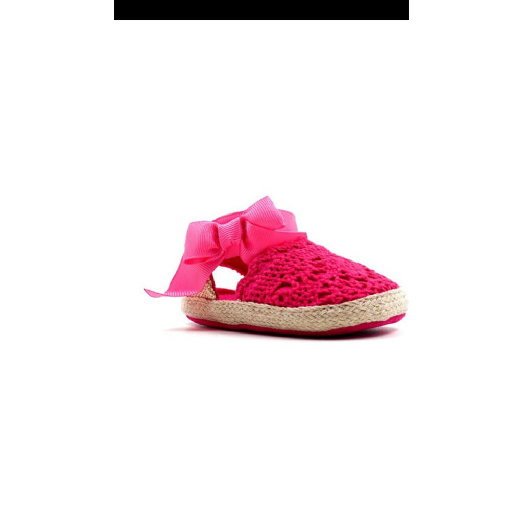hot pink baby shoes