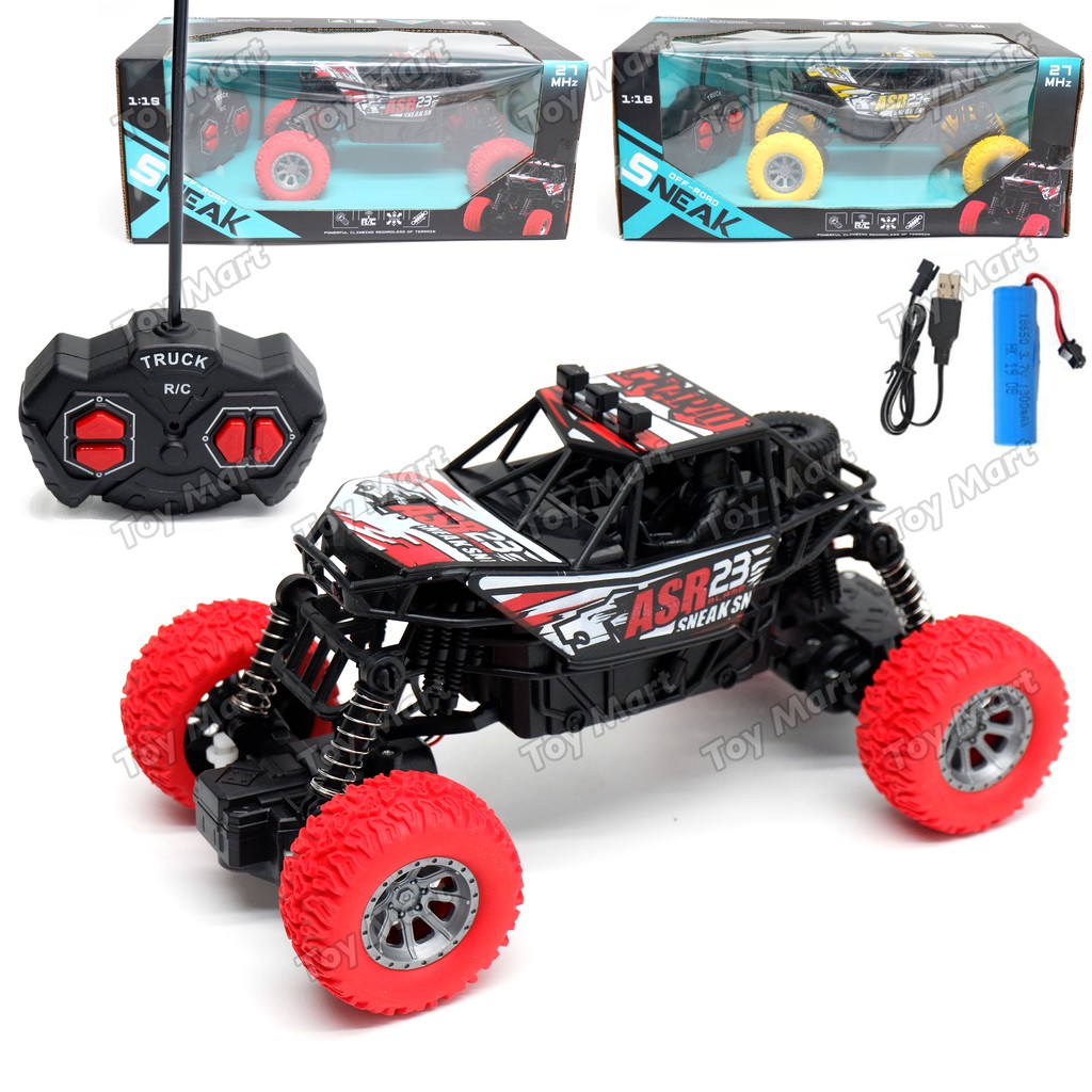 NEW RC Monster Truck Rechargeable SNEAK 4 Wheels / 6 Wheels Off Road