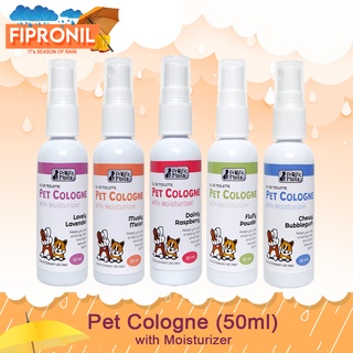 FIPRONIL-Pet Cologne Pro de Parfum 50mL with Moisturizer Fragrance Spray For Dogs and Cats