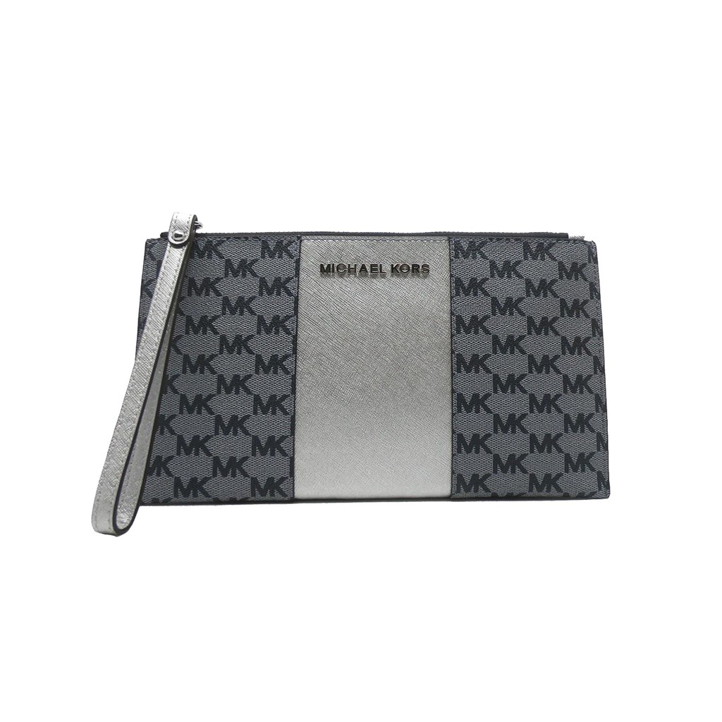 mk silver wallet