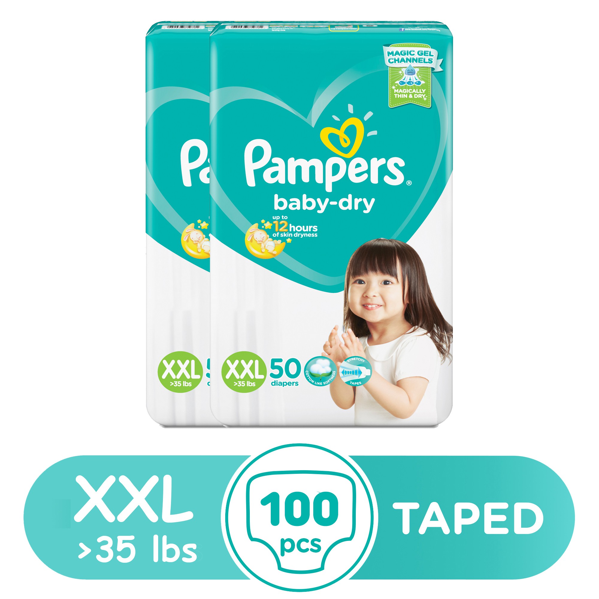 pampers baby dry 7