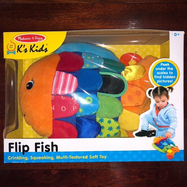 melissa & doug flip fish baby toy