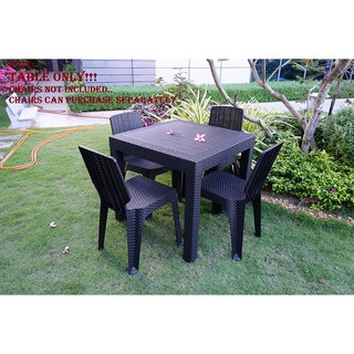 902 Plastic Rattan Table (32