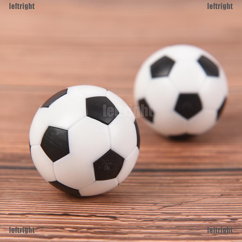 2 Pcs 32mm Foosball Table Football Plastic Soccer Ball Soccer ball