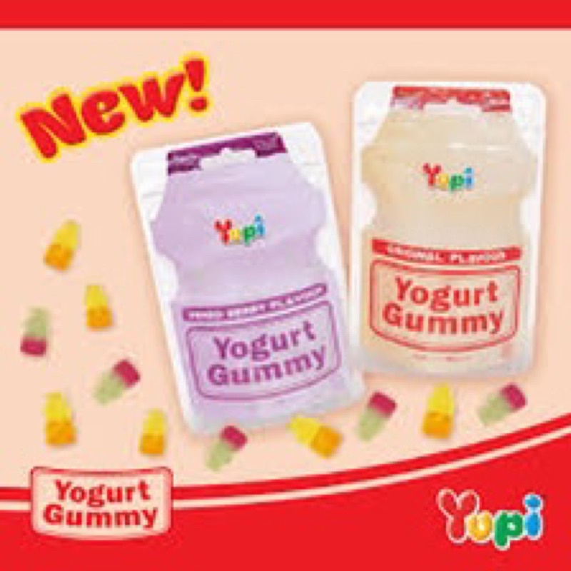 Yupi YogurtFlavored Gummies 40g Shopee Philippines
