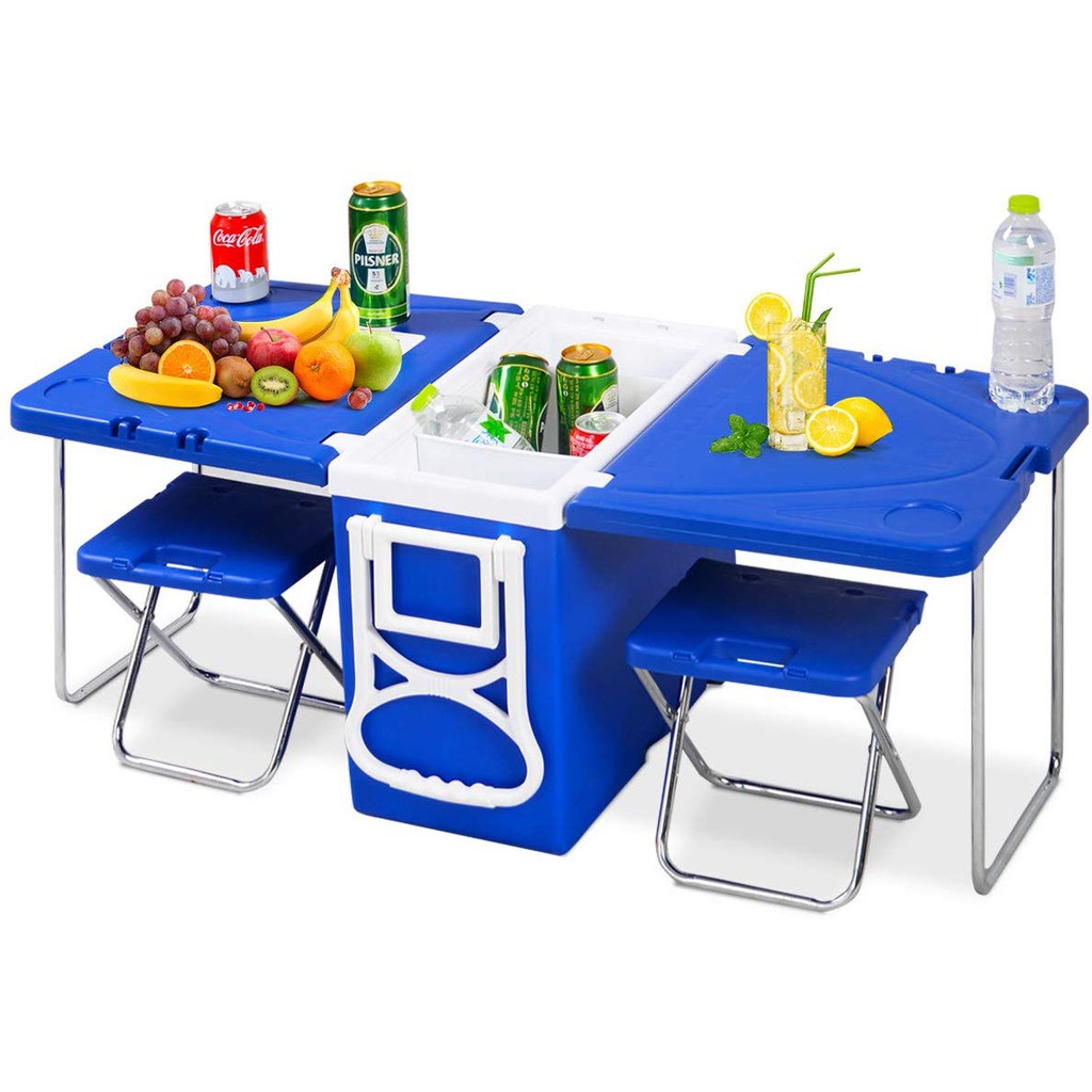 foldable picnic table and chairs
