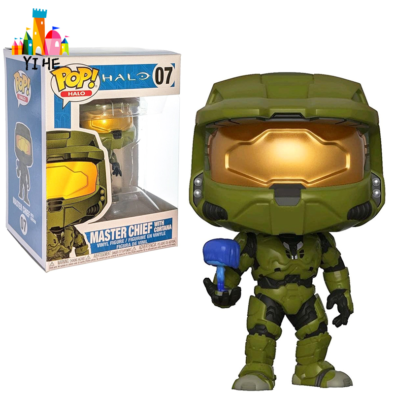 Funko Pop Halo Master Chief Vinyl Figure Collection with Gift Box Kids ...