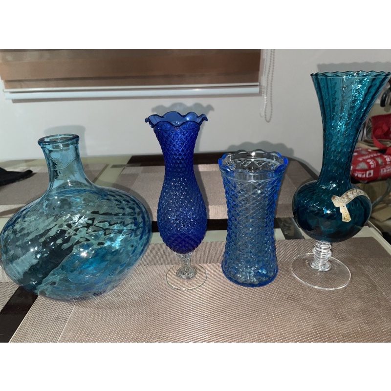 UK assorted glass vases Shopee Philippines