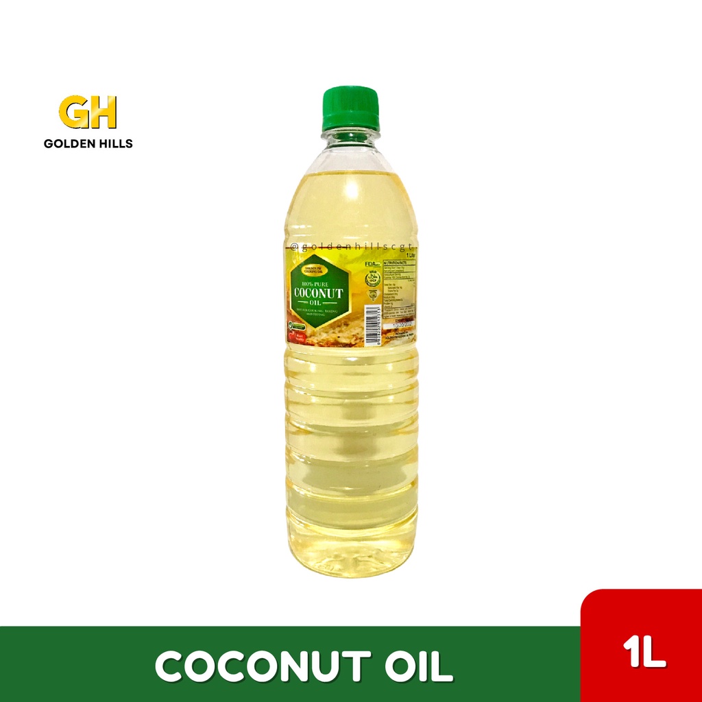 Coconut Cooking Oil 1 Liter Shopee Philippines