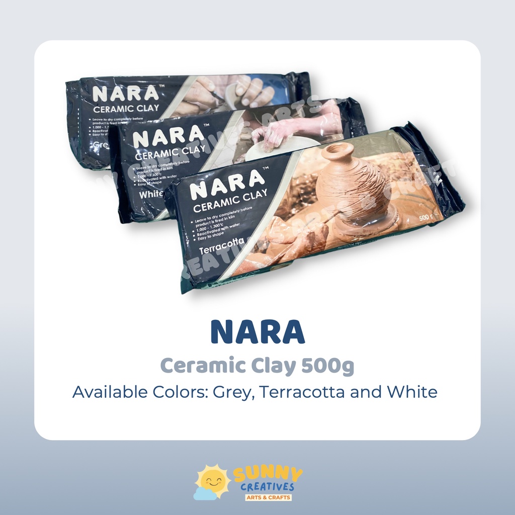 NARA Ceramic Clay 500grams Shopee Philippines