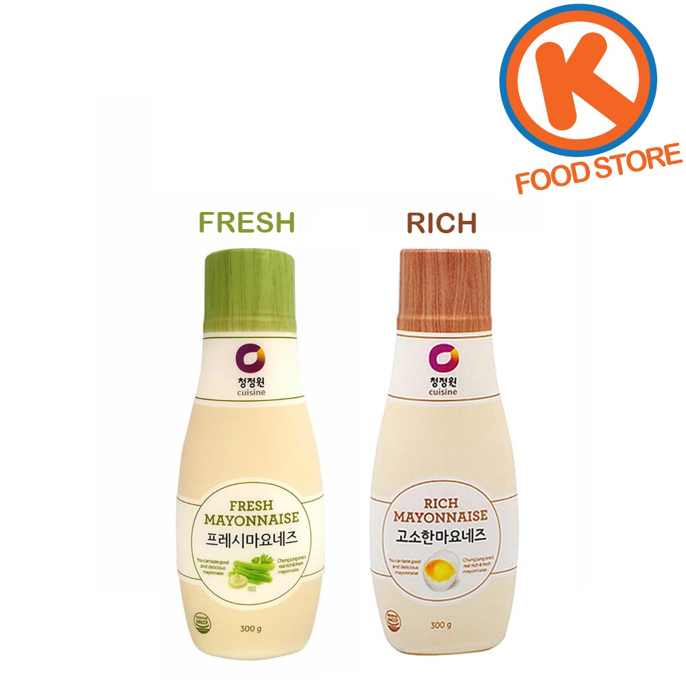 Korean Famous Rich and Fresh Mayo / Mayonnaise 300g [Chung Jung One