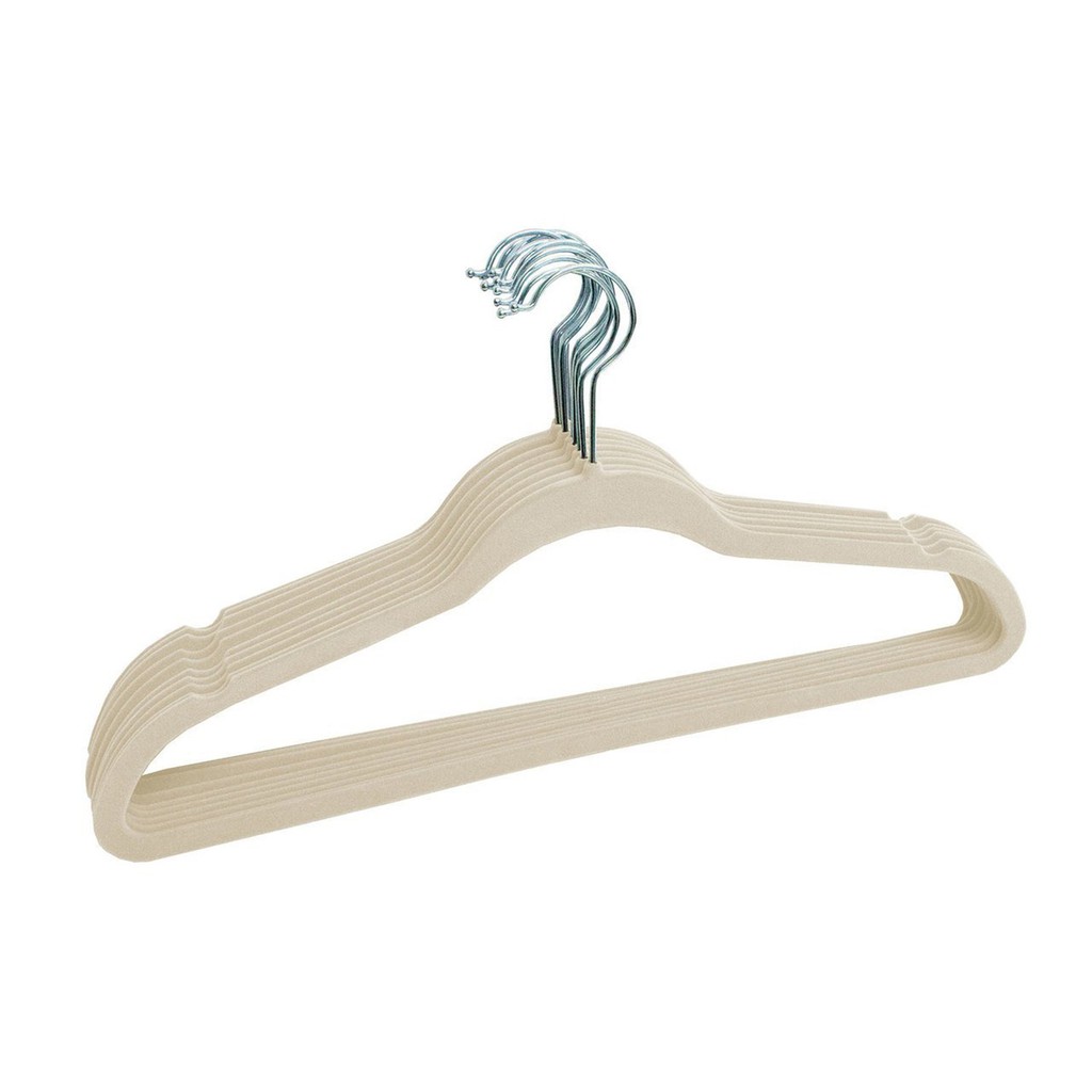 50pcs Non-Slip Velvet Hangers
