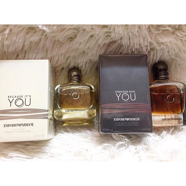 emporio armani perfume because it's you