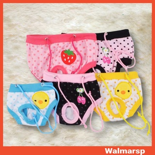 Pet Female Dog Diaper Washable Physiological Sanitary Pants for Puppy