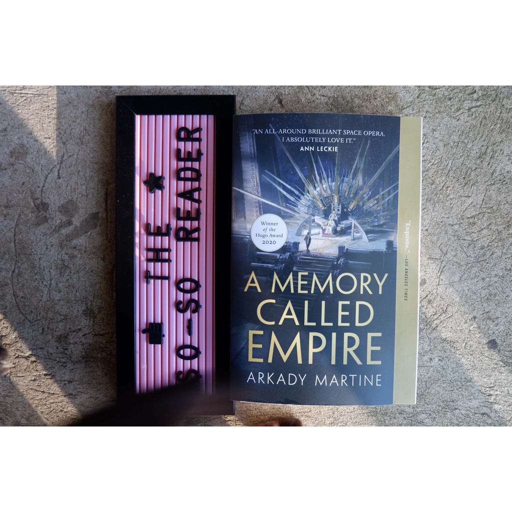 A Memory Called Empire (Teixcalaan 1) Arkady Martine Shopee Philippines