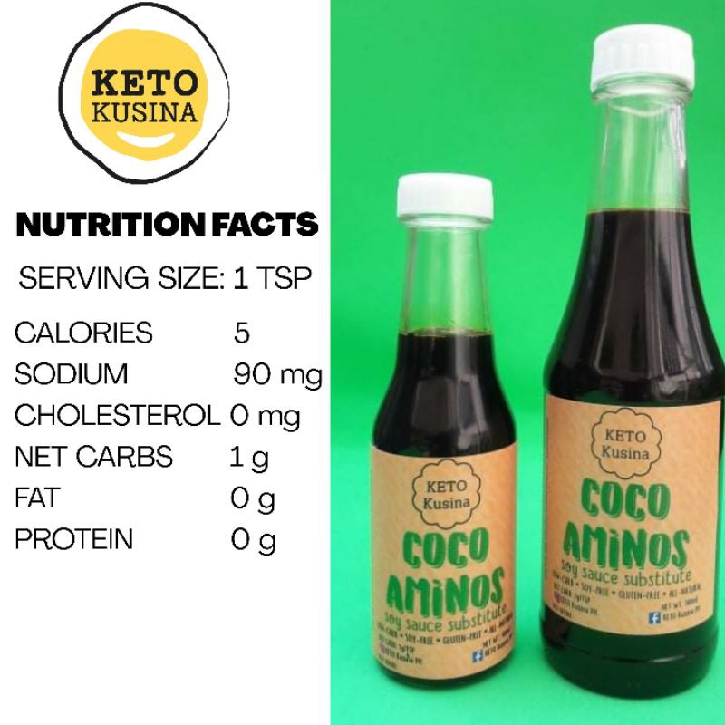 COCO AMINOS (SOY SAUCE SUBSTITUTE) Shopee Philippines