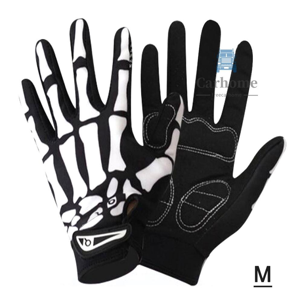 skeleton mtb gloves