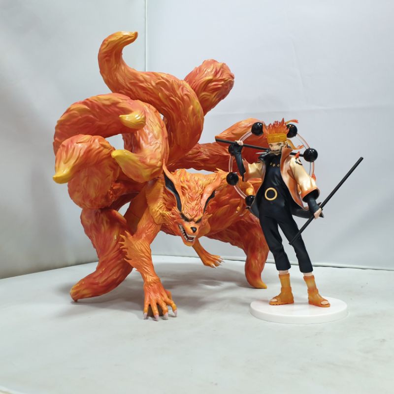 GK KO Naruto Uzumaki & Kurama PVC Statue Shopee Philippines
