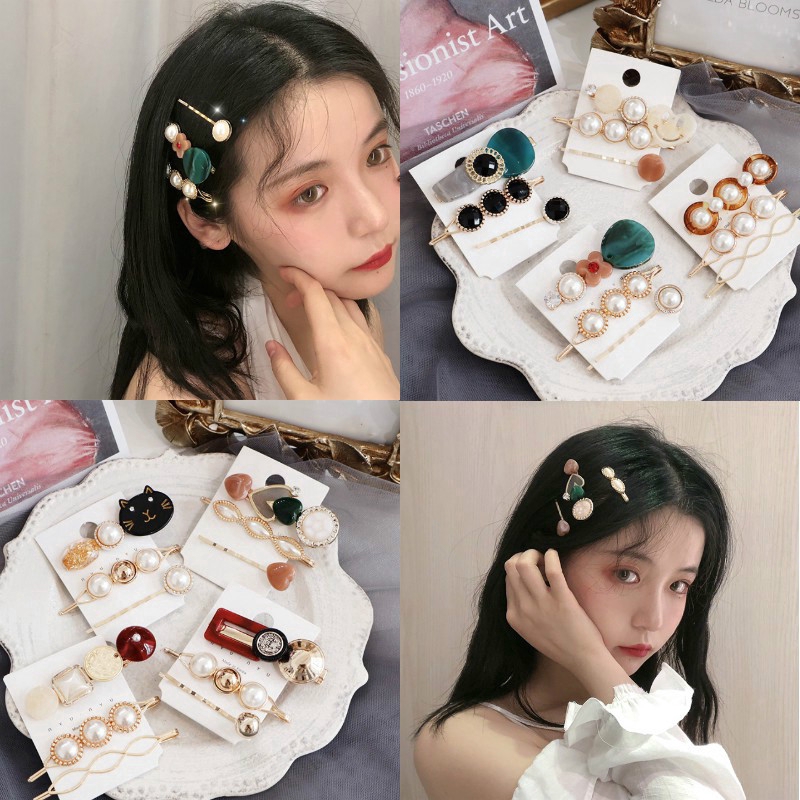 cute korean hair accessories