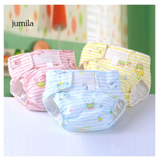 Newborn baby adjustable, washable and reusable soft cotton diaper cover cloth diaper #2