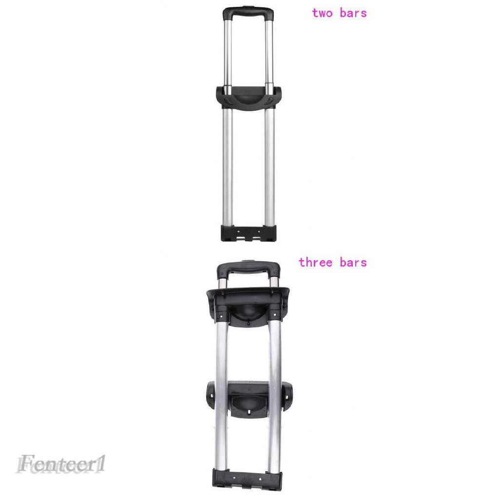 Portable Folding Luggage Handle Suitcase Aluminium Alloy Rod Trunk