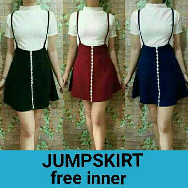 shopee jumper skirt